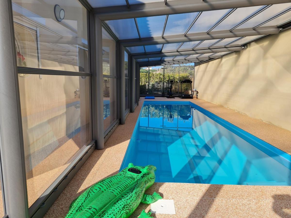 Chambres D'Hotes B&B La Bergeronnette Avec Piscine Couverte Chauffee Bizanet Buitenkant foto